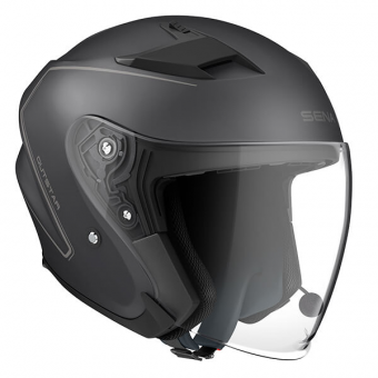 Casque jet Sena Outstar Bluetooth Negro Mate Casque jet Sena Outstar Bluetooth Negro Mate