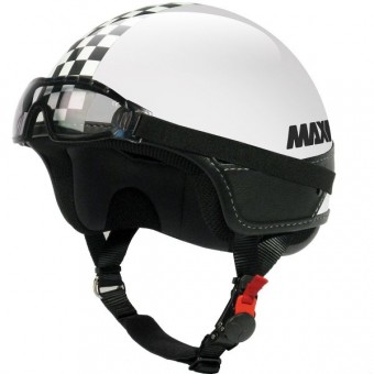 Casque jet MAX Slim Blanco Casque jet MAX Slim Blanco