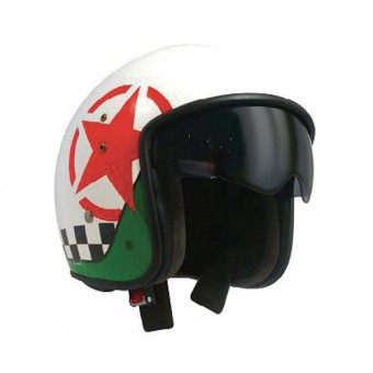 Casque jet Up Smart Star White Shiny Casque jet Up Smart Star White Shiny
