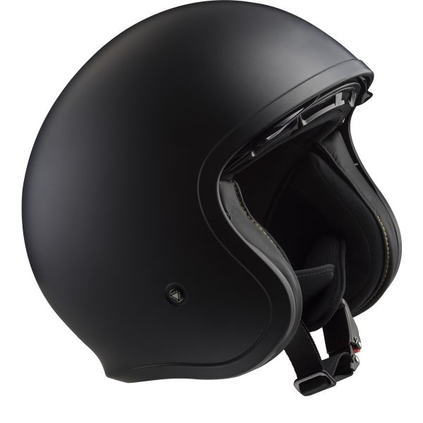 LS2 Spitfire Solid Matt Black OF599