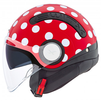 Casque jet Nexx SX.10 Polka Red Casque jet Nexx SX.10 Polka Red