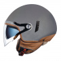 Casque jet Nexx SX.60 Jazzy Titanio Mate