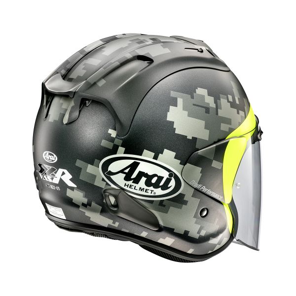 Arai SZ-R Vas Mimetic Negro + Kit Bluetooth Sena SMH5