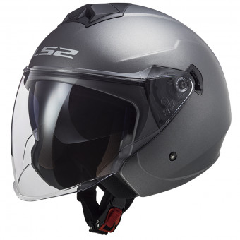 jet LS2 Twister II Matt Titanium OF573