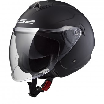 jet LS2 Twister Solid Matt Black OF573