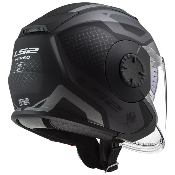 LS2 Verso Marker Matt Black Titanium OF570