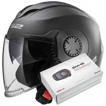 jet LS2 Verso Matt Titanium OF570