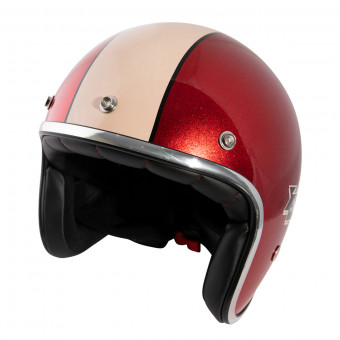Casque jet Torx Famous Glitter Rojo Casque jet Torx Famous Glitter Rojo