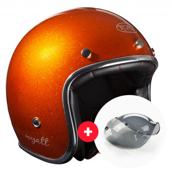 jet Torx Wyatt Glitter Naranja + Pantalla Wyatt Bubble 3 Presiones