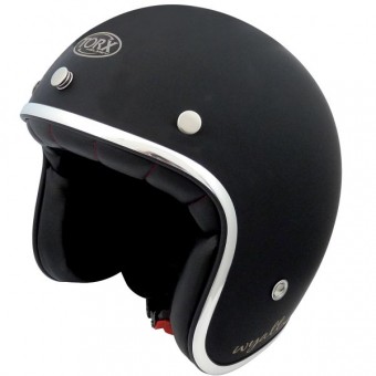 Casque jet Torx Wyatt Negro Mate Casque jet Torx Wyatt Negro Mate