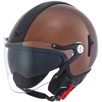 Casque jet Nexx X60 Cruise Marrón Negro Casque jet Nexx X60 Cruise Marrón Negro