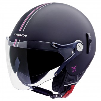 Casque jet Nexx X60 Vision Flex Bastille Negro Rosa Mate Casque jet Nexx X60 Vision Flex Bastille Negro Rosa Mate