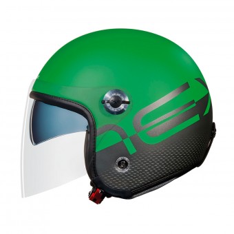 Casque jet Nexx X70 City X Green Matt Casque jet Nexx X70 City X Green Matt