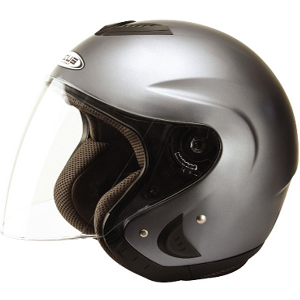 casco moto Zeus ZS 607 Titanio