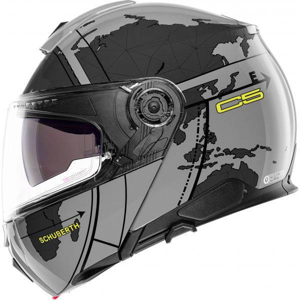Schuberth C5 Globe Grey + Kit Bluetooth SC2 C5 - E2