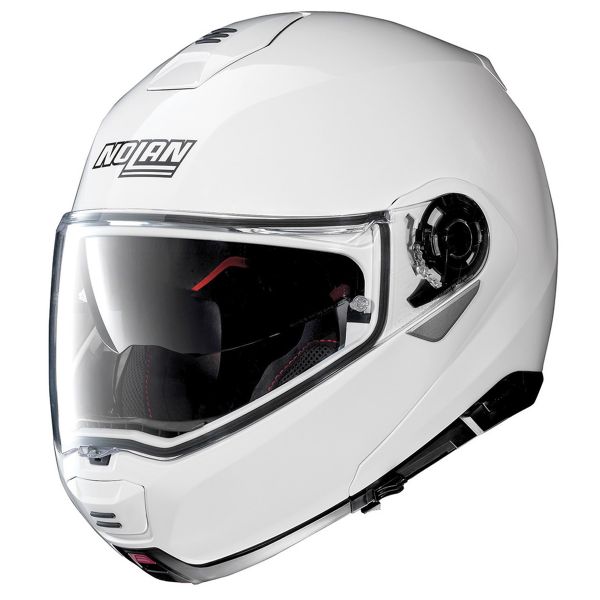 Nolan N100 5 Classic N-Com Metal White 5