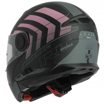Astone RT 800 Crossroad Matt Black Pink