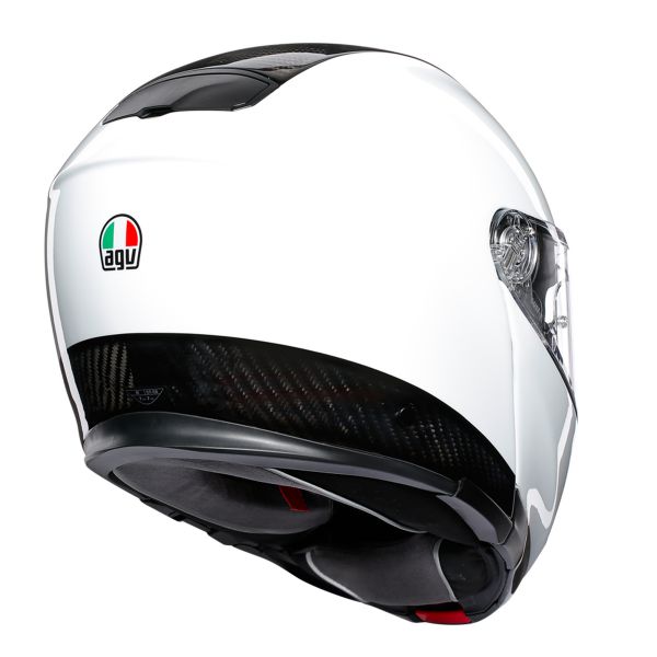 Casco moto AGV Sportmodular Carbon White Al Mejor Precio