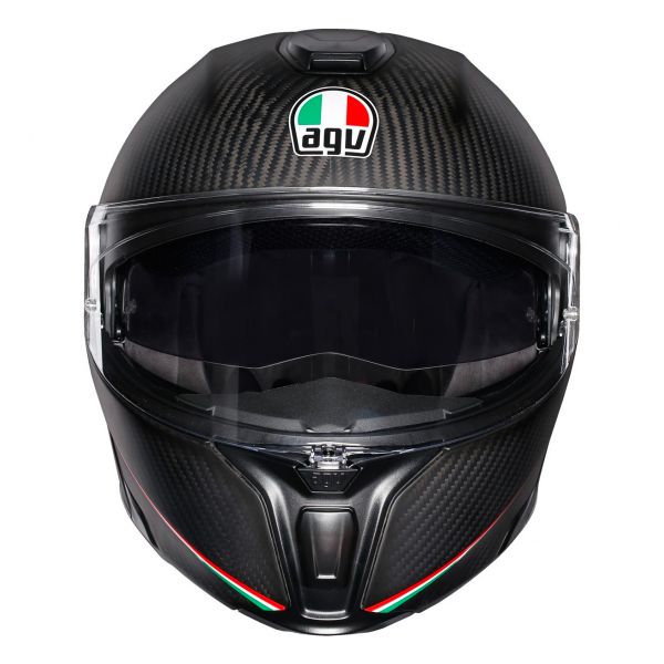 AGV Sportmodular Tricolore Matt Carbon Italy