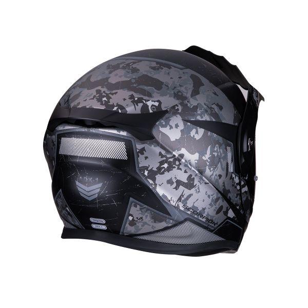 Scorpion ADX-1 Battleflage Negro Plata