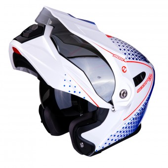 Scorpion ADX-1 Horizon Blanco Ncar Rojo Azul