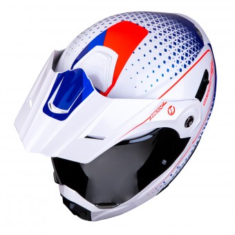 Scorpion ADX-1 Horizon Blanco Ncar Rojo Azul