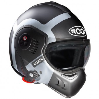 Casque Modular Roof Boxer V8 Bond Matt Titan Silver Casque Modular Roof Boxer V8 Bond Matt Titan Silver