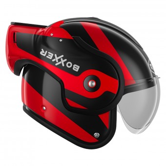 Roof Boxxer Fuzo Negro Rojo