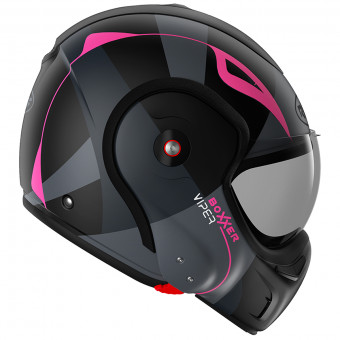 Roof Boxxer Viper Negro Rosa Mate