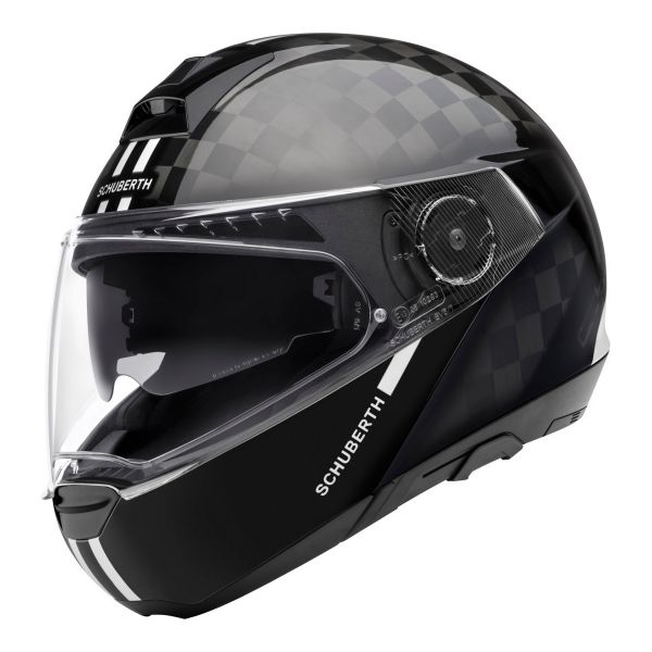 Modular Schuberth C4 Pro Carbon Fusion White