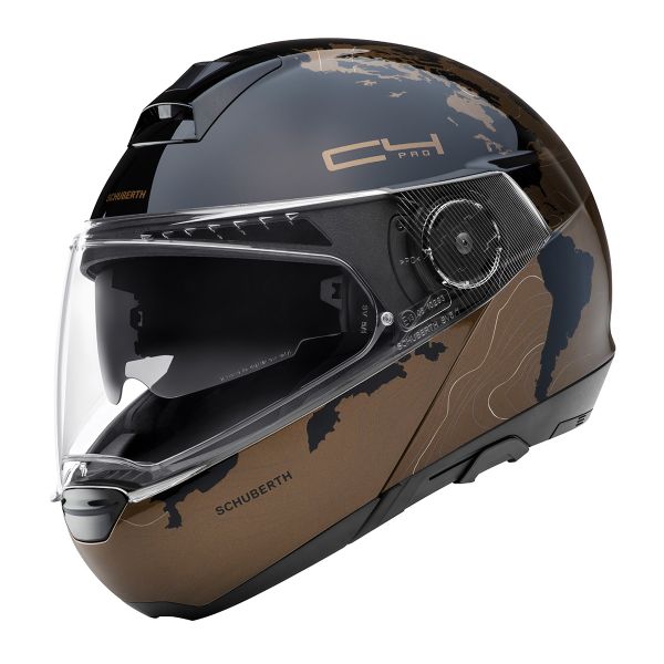 Modular Schuberth C4 Pro Magnitudo Brown