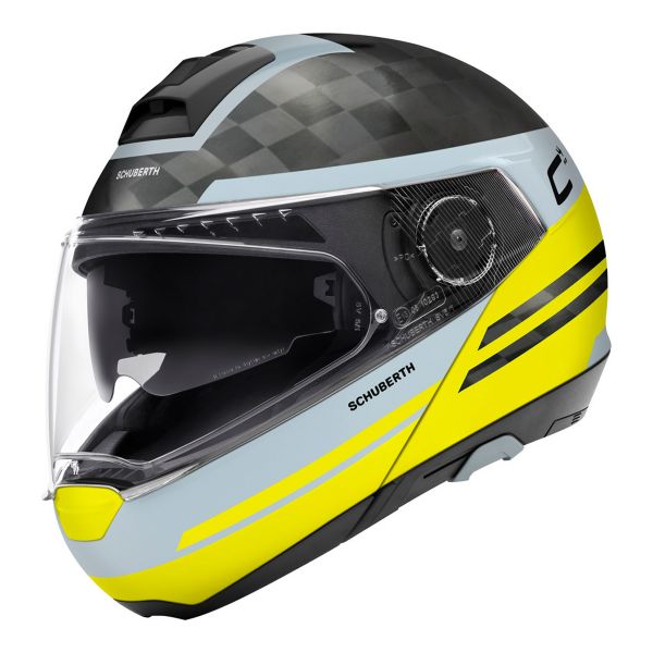 Modular Schuberth C4 Pro Carbon Tempest Jaune