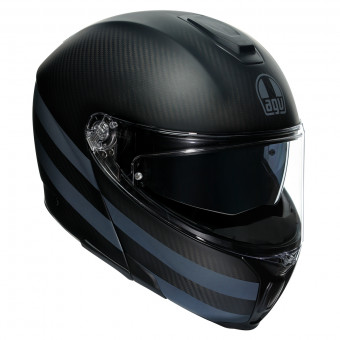 Modular AGV Sportmodular Dark Refractive Carbon Black