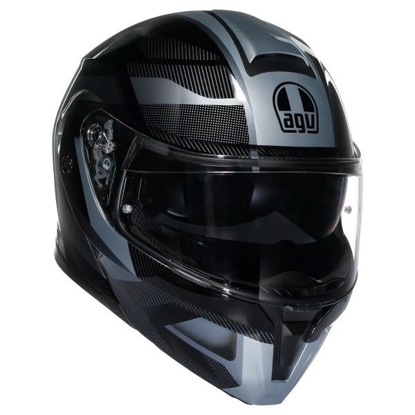 Modular AGV Streetmodular Ledro Gris Negro Mate Modular AGV Streetmodular Ledro Gris Negro Mate