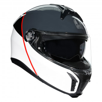 Modular AGV Tourmodular Balance White Grey Red