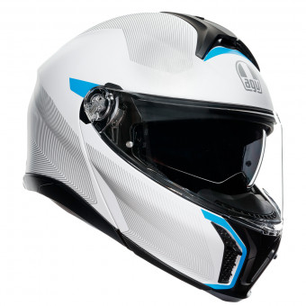 Modular AGV Tourmodular Frequency Light Grey Blue