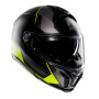 Casque Modular AGV Tourmodular Perception Negro Gris Amarillo Fluo
