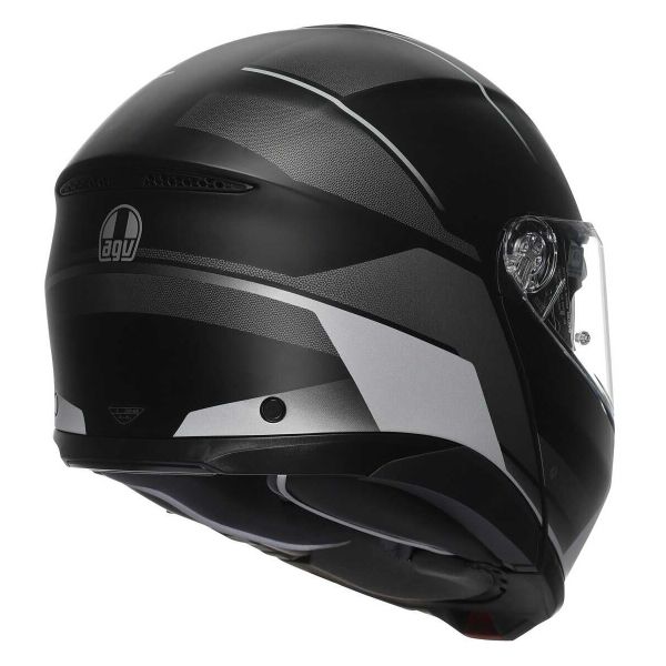 AGV Tourmodular Perception Matt Black Silver