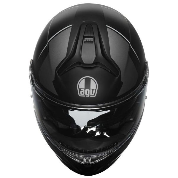 AGV Tourmodular Perception Matt Black Silver