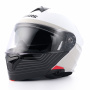 Casque Modular Blauer Noah Glossy White Grey