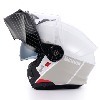 Blauer Noah Glossy White Grey