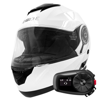 Modular Everone M72R Shiny White + Kit Bluetooth 5S Solo
