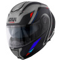 Casque Modular Givi X26 Square Matt Grey Black Red Blue