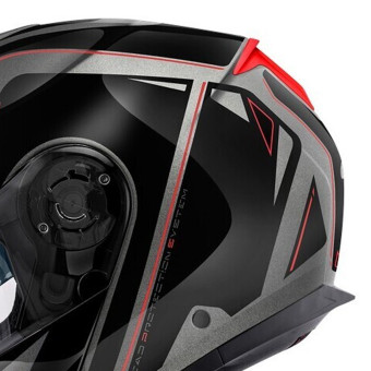 Givi X26 Square Matt Titanium Black Red