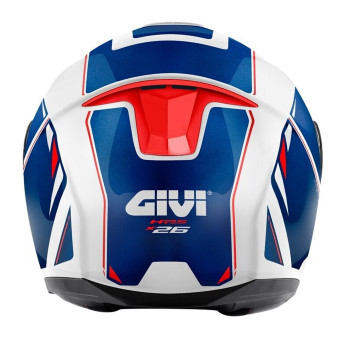 Givi X26 Square Metal White Blue Red