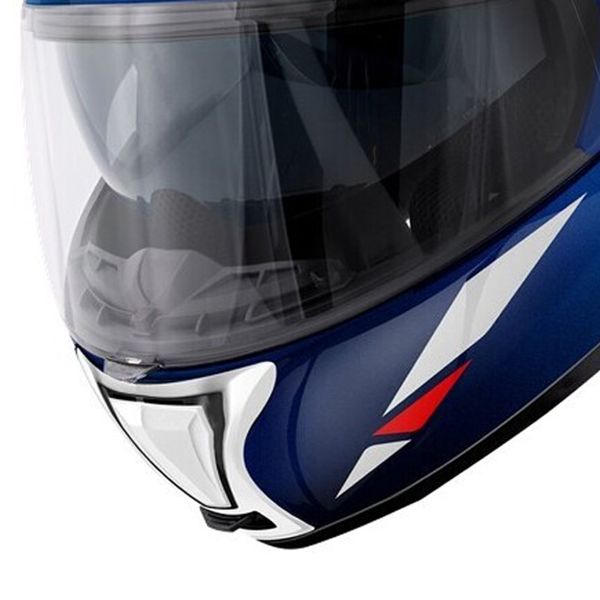 Givi X26 Square Metal White Blue Red