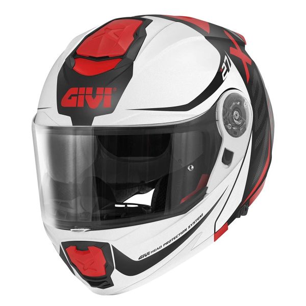 Modular Givi X27 Dimension Matt Black White Red