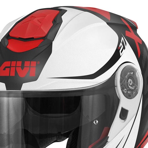 Givi X27 Dimension Matt Black White Red