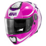Casque Modular Givi X27 Dimension White Fuchsia Purple