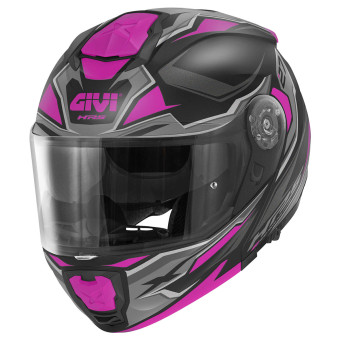 Modular Givi X27 Sector Matt Black Titanium Fuchsia